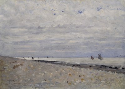 Paisaje marino frente a Honfleur de Sven Richard Bergh